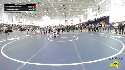 87 lbs Champ. Round 1 - Logan Murphy, Mongoose Elite Wrestling vs Wyatt Cuppernell, Canandaigua Youth Wrestling Club