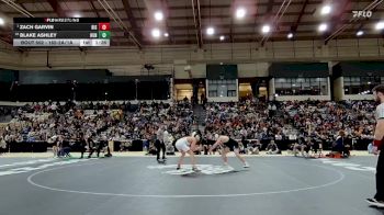 165-2A/1A 1st Place Match - Zach Garvin, Rising Sun vs Blake Ashley, Huntingtown