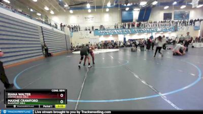 185G Cons. Semi - Riana Walter, Canyon Ridge Girls vs Maxine Crawford, Blackfoot Girls