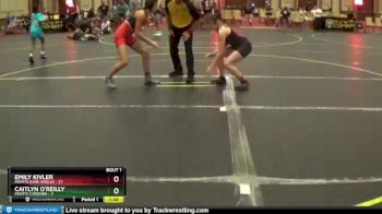 110 lbs Round 1 (8 Team) - Emily Kivler, Misfits Dark Angles vs Caitlyn O`Reilly, Misfits Cordoba