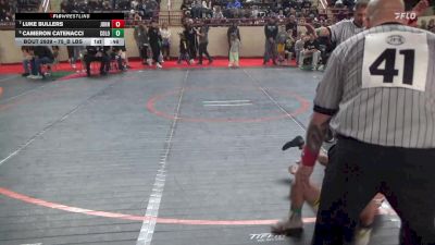 75_B lbs Consi Of 8 #2 - Luke Bullers, Johnsonburg vs Cameron Catenacci, Colonial (PW)