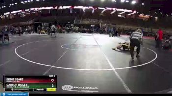 132 lbs Champ. Round 2 - Carson Bailey, Woodland, Cartersville vs Eddie Sears, Merritt Island