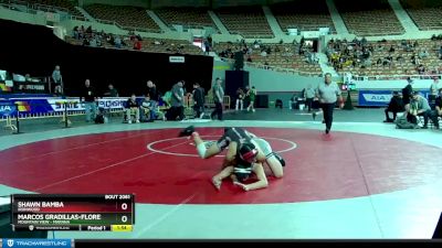 D2-150 lbs Champ. Round 1 - Shawn Bamba, Ironwood vs Marcos Gradillas-Flores, Mountain View - Marana