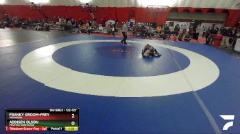 122-127 lbs Round 5 - Addisen Olson, Peshtigo Wrestling vs Franky Groom-Frey, Wisconsin