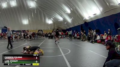 110 lbs Round 3 (6 Team) - Cameron Polking, Neighborhood vs Luke Stanley, Silo WC