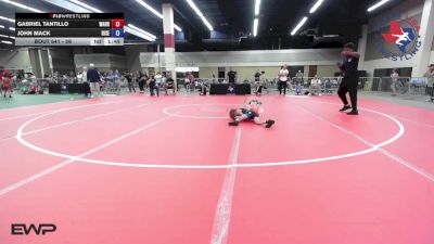 56 lbs 3rd Place - Gabriel Tantillo, Warrior Trained Wrestling vs John Mack, Rise Wrestling