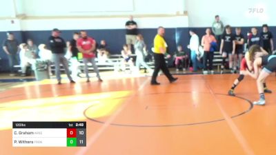 120 lbs Round 1 - Cj Graham, Arsenal WV vs Parker Withers, Front Royal Wrestling Club