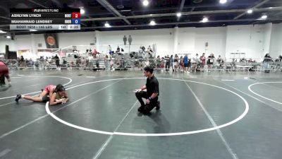 145 lbs Rr Rnd 1 - Ashlynn Lynch, Northwood vs MiahAnnaid Lendsey, Unbreakable Wrestling Aca