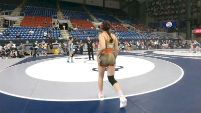 135 lbs Cons. Rd Of 64 - Sanai Villagran, California vs Amelia Garcia, New Mexico