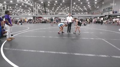 102 lbs Round 2 (6 Team) - Amiya Walker, Ground Up USA vs Charlie Howard, Empire Girls WC