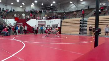 190 lbs Cons. Round 7 - Derek Morrison, Wawasee vs Caden Thacker, Evansville Mater Dei