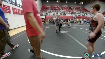 130 lbs Rr Rnd 1 - Austin Anderson, Comanche Takedown Club vs Marshall Boso, Choctaw Ironman Youth Wrestling