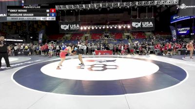 170 lbs Cons. Sub-quarters - Emily Novak, MN vs Addeline Graser, NE