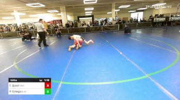 132 lbs Quarterfinal - Tyler Quist, KRAZY Monkeys vs Paul Ortega, Blackbelt Wrestling Academy