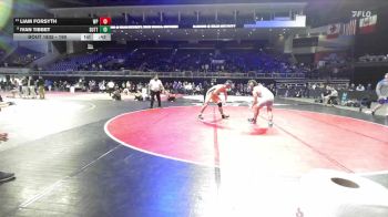 190 lbs 5th Place Match - Ivan Tibbet, Sutter vs Liam Forsyth, West Park