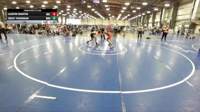 130 lbs Round 5 (3pm Friday) - Gray Thurman, Minion Black vs Austin Martin, Nebraska Elite