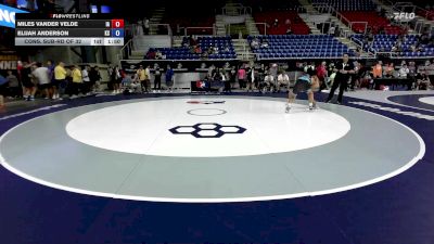 150 lbs Cons. Sub-rd Of 32 - Miles Vander Velde, IA vs Elijah Anderson, KS
