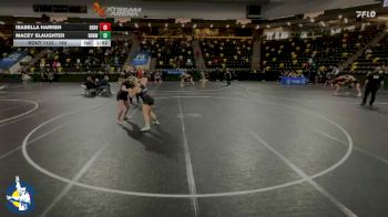 190 lbs 15th Place Match - Isabella Harken, Denver vs Macey Slaughter, Raccoon River-Northwest