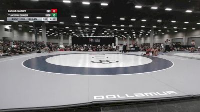 138 lbs Champ. Rd Of 64 - Jaxon Ebner, Kearney High School Wrestling vs Lucas Gandy, Seagull Wrestling Club