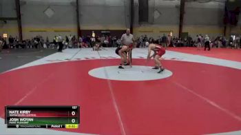 157 lbs Cons. Round 2 - Josh Woyan, Point Pleasant vs Nate Kirby, Waynesburg Central
