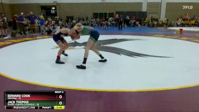 93 lbs Semis (4 Team) - Edward Cook, Waconia vs Jack Thomas, Dassel-Cokato-Litchfield