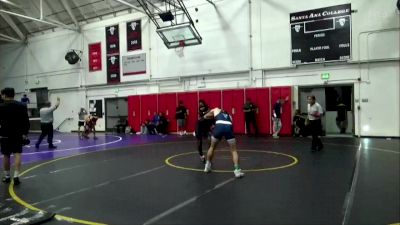 141 lbs Cons. Semi - Jake Topartzer, Cerritos College vs Andre Garcia, Santa Ana College