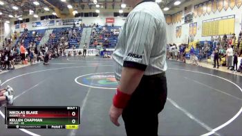 138 lbs Quarterfinals (8 Team) - Kellen Chapman, Deland vs Nikolas Blake, Hagerty
