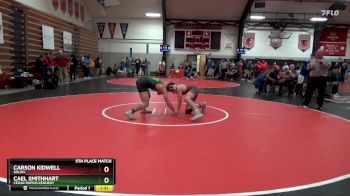 150 lbs 5th Place Match - Carson Kidwell, Solon vs Cael Smithhart, Cedar Rapids Kennedy