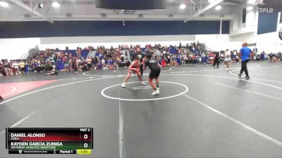 102 lbs Semifinal - Daniel Alonso, CVBJJ vs Kayden Garcia Zuniga, Victorum Athletics Wrestling