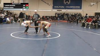 150 lbs Round Of 32 - Jason Booker, Stratford vs Roman Costa, Cheshire