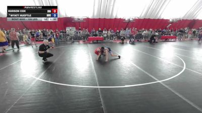106 lbs Champ. Rd Of 64 - Hudson Cox, Sebolt Wrestling Academy vs Wyatt Hueftle, MWC