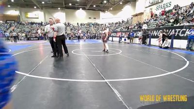 160 lbs Quarterfinal - Isaac Corpuz, Toppenish vs Zachary Leftwich, Franklin County Wrestling Club