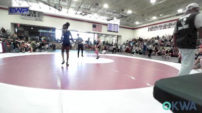 105-115 lbs Rr Rnd 3 - Jamiyah Thompson, Team Of Hard Knox vs Brailyn Schroeder, Kingfisher YellowJackets