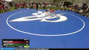 94 lbs Placement Matches (8 Team) - Wyatt Ulrey, Indiana Gold vs Saxton Scott, Idaho