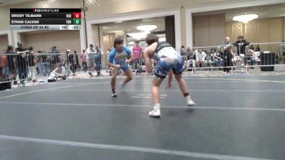 132 lbs Consi Of 64 #2 - Brody Tilmann, Red Mountain WC vs Ethan Calvan, Too Much Mana