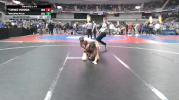 5A 150 lbs Quarterfinal - Tanner Vodosia, Hayden vs Brodie Hale, Corner