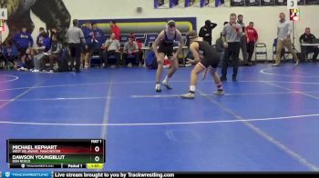 JV-20 lbs Round 3 - Dawson Youngblut, Don Bosco vs Michael Kephart, West Delaware, Manchester