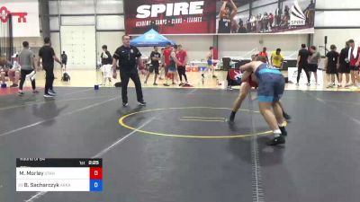 86 kg Round Of 64 - Merrell Morley, Utah vs Brooks Sacharczyk, Arkansas Regional Training Center