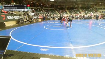 160 lbs Consi Of 4 - Shipley Simmons, Shelton Wrestling Academy vs Camden Dray, Victory WC