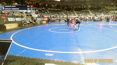 160 lbs Consi Of 4 - Shipley Simmons, Shelton Wrestling Academy vs Camden Dray, Victory WC