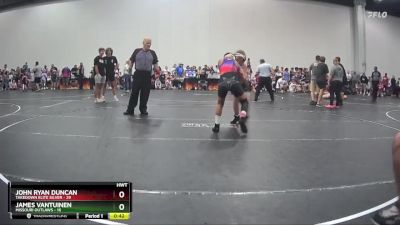 Round 1 (8 Team) - James VanTuinen, Missouri Outlaws vs John Ryan Duncan, Takedown Elite Silver