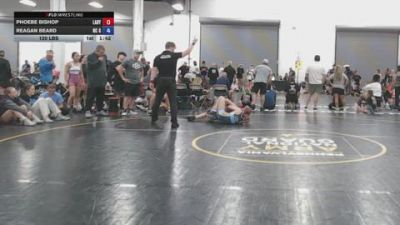 120 lbs Rr Rnd 4 - Phoebe Bishop, Lady Assassins - GK12E vs Reagan Beard, NC Gold - GK12E