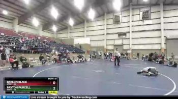 92 lbs Placement (16 Team) - Baylon Black, Stout vs Paxton Purcell, INWTC