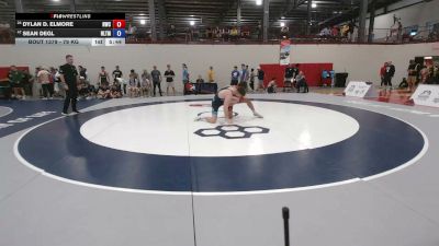 79 kg Cons. Rd Of 32 - Dylan D. Elmore, Navy Wrestling Club vs Sean Degl, NLWC/TMWC