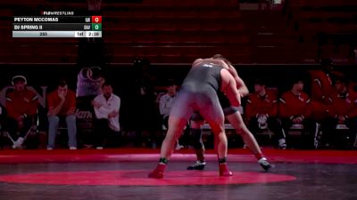 285 lbs DJ Spring II, Davidson vs Peyton McComas, Gardner-Webb