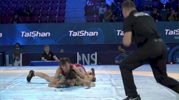 50 kg 1/8 Final - Otgonjargal Dolgorjav, Mongolia vs Kamila Barbosa Vito Da Silva, Brazil