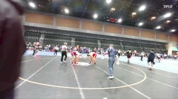 215 lbs Champ. Round 3 - Baron Vaughn, Perry vs Wes Burford, Oakdale