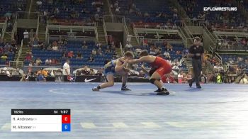 182 lbs Cons Semis - Harley Andrews, Oklahoma vs Michael Altomer, New York