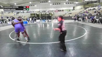 285 lbs Placement (4 Team) - Brayden Austin, Christian Brothers High School vs Deantowan Malone, Father Ryan High School