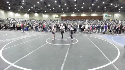 74 lbs Round Of 16 - Giovanni De Leon, Oakdale WC vs Declan Reeves, Salem Elite Mat Club